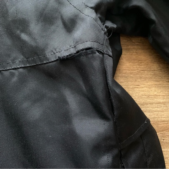 Vintage Ocean Pacific Anorak Windbreaker Jacket Large Black Logo Nylon - Picture 13 of 13